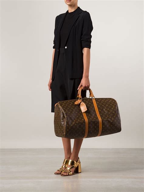 louis vuitton holdall|Louis Vuitton keepall 55 size.